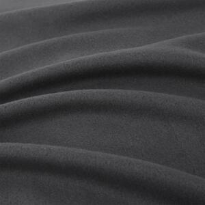 Bed Sheets 2 pcs Polyester Fleece 150x200 cm Black