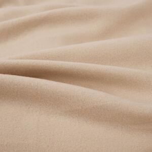 Bed Sheets 2 pcs Polyester Fleece 200x200 cm Beige