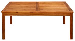 Garden Coffee Table 110x110x45 cm Solid Acacia Wood