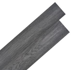 Self-adhesive PVC Flooring Planks 2.51 m² 2 mm Black and White