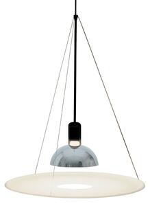 Flos Frisbi pendant White opal glass