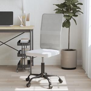 Office Chair Height Adjustable White Mesh Fabric