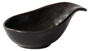 Tell Me More Fenix serving bowl mini 8x12 cm Brown-black