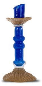 Byon Lara candle holder M 26 cm Blue