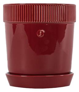 Sagaform Elise pot S Ø14 cm Burgundy