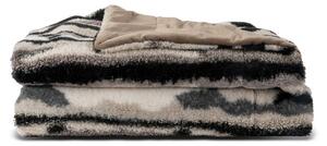 Sagaform Alba throw blanket 130x170 cm Gray-black-white