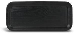 Sagaform Hanna long plate 34x15 cm Black