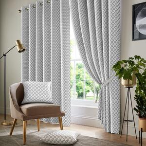 Cotswold Ready Made Eyelet Curtains White