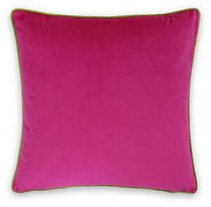 Willis Chic Square Scatter Cushion | Contrasting Velvet Accent Pillow