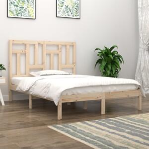 Bed Frame Solid Wood Pine 150x200 cm King Size