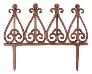 Fallen Fruits Cast Iron Fleur De Lys Lawn Edging