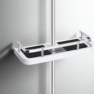 Showery® No Drill Shower Caddy - Effortless Shower Rail Installation