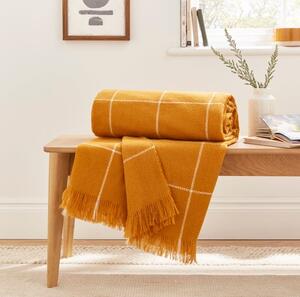 Caden Check Throw Blanket 235cm x 235cm