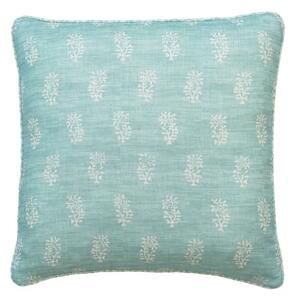 Thyme Brook, Sustainable Feather, Cushion, 55cm x 55cm - Andrew Martin Linen & Linen Blend Floral & Small Prints