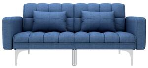 Sofa Bed Blue Fabric