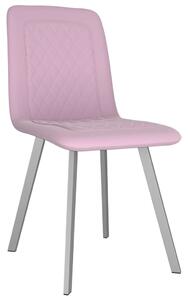 Dining Chairs 2 pcs Pink Velvet