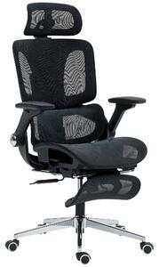 HOMCOM Ergonomic Office Chair, High Back Mesh Desk Chair, Black