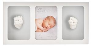 Bambino White Multi Photo Frame & Casting Kit White