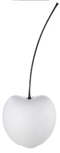 Gaily Small Ceramic Cherry Sculpture - Matt White