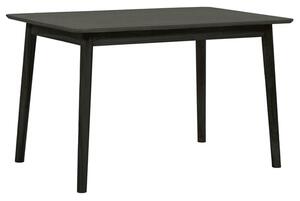 Deland Wooden Dining Table Rectangular In Black