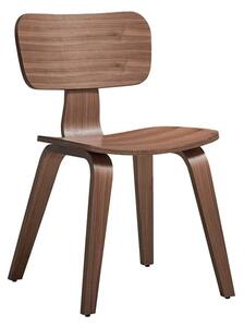 Aiken Wooden Dining Chair In Walnut