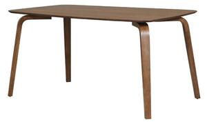 Aiken Wooden Dining Table Rectangular In Walnut