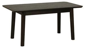 Deland Wooden Coffee Table Rectangular In Black