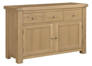 Danville Wooden Sideboard With 2 Doors 3 Drawers In Oak