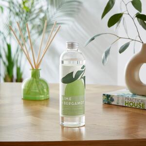 Lime and Bergamot Diffuser and Refill Set