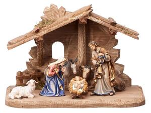 Nativity scene sets of the Holy Night with 6 figurines KO