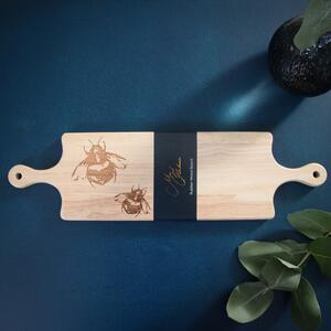 Meg Hawkins Bee Wooden Serving Board Brown