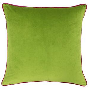 Paoletti Meridian Filled Cushion Lime Hot-Pink