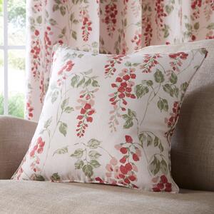 Wisteria Cushion Red Red