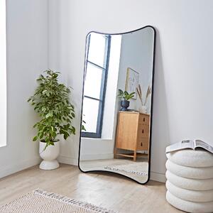 Apartment Double Arch Leaner Mirror, 150x80cm Black