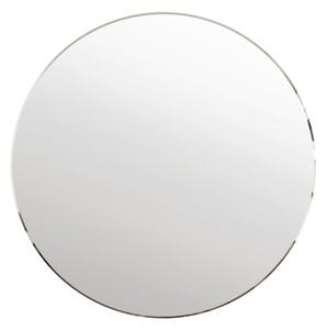 Frameless Circular Venetian Wall Mirror 100cm Clear