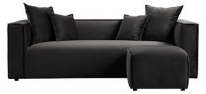 Max Three Seat Corner Sofa - Carbon