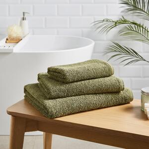 100% Cotton Soft Towel Olive (Green)