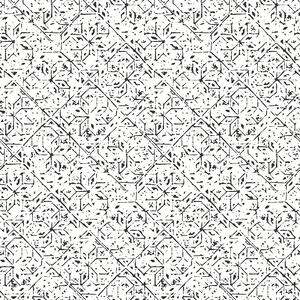 Galerie Geo Tile Monochrome A4 Wallpaper Sample