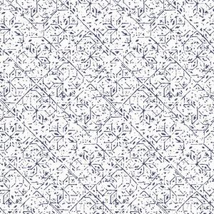 Galerie Geo Tile Blue Large Wallpaper Sample