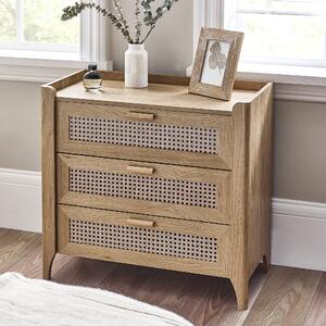 Victor 3 Drawer Chest Brown