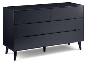 Cecil 6 Drawer Wide Chest, Anthracite Anthracite