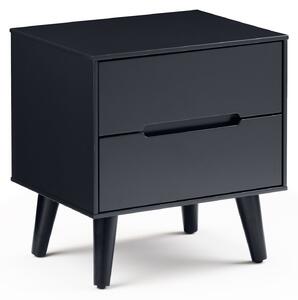 Cecil 2 Drawer Bedside, Anthracite Anthracite