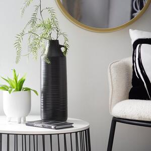 Ceramic Black Vase