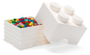 Lego 4 Brick Storage Box White