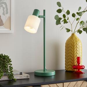 Erik Metal Adjustable Table Lamp Green