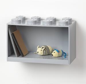 LEGO 8 Brick Shelf Grey