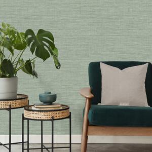 Akina Texture Sage Wallpaper Green