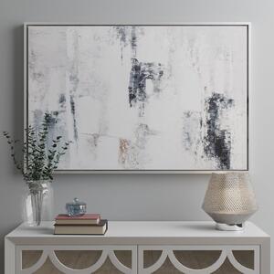 Reluxed Abstract Canvas Grey