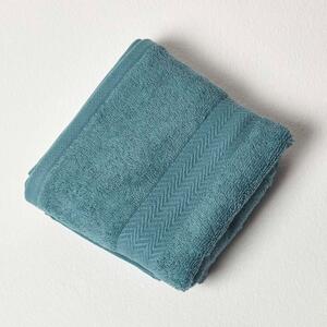 Homescapes Teal Luxury Hand Towel 500 GSM Egyptian Cotton