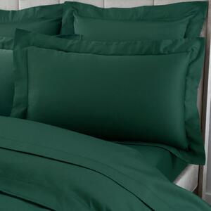 Hotel 230 Thread Count Cotton Sateen Oxford Pillowcase Green